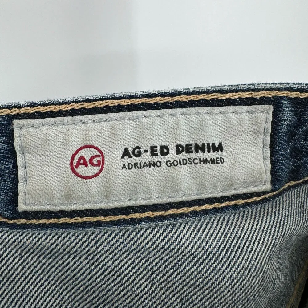 AG ADRIANO GOLDSCHMIED Phoebe Vintage High Waisted Tapered Leg Jeans Size 25